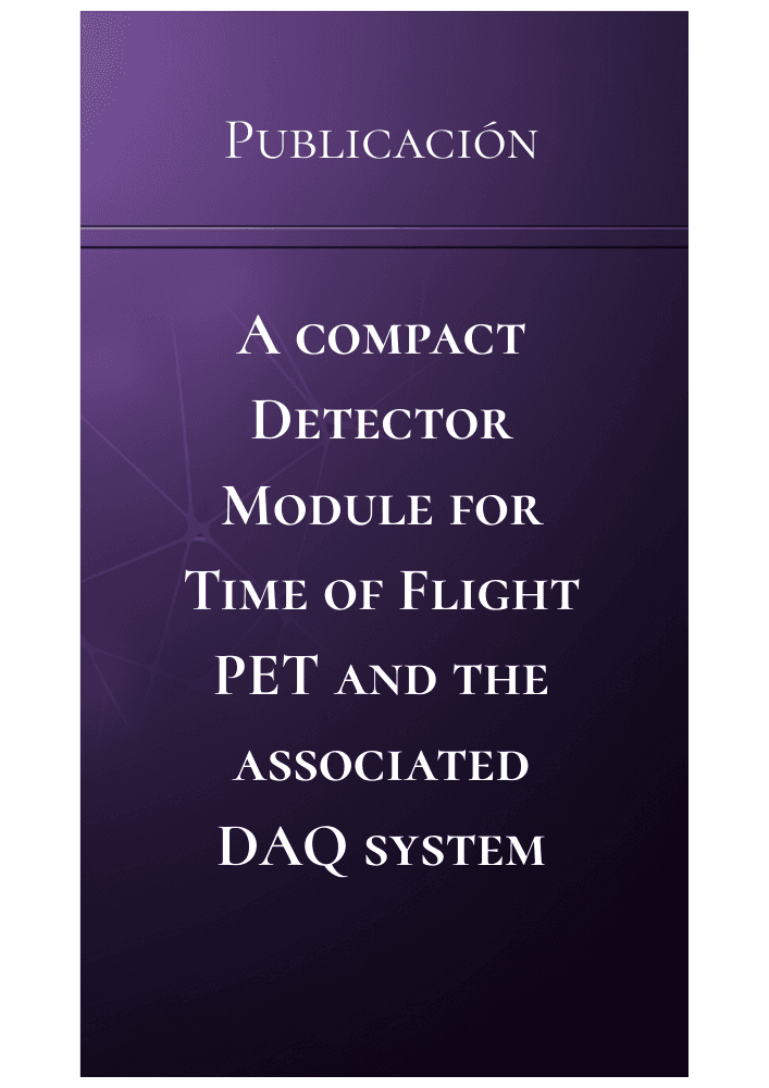 A compact Detector Module for Time of Flight PET and the associated DAQ system